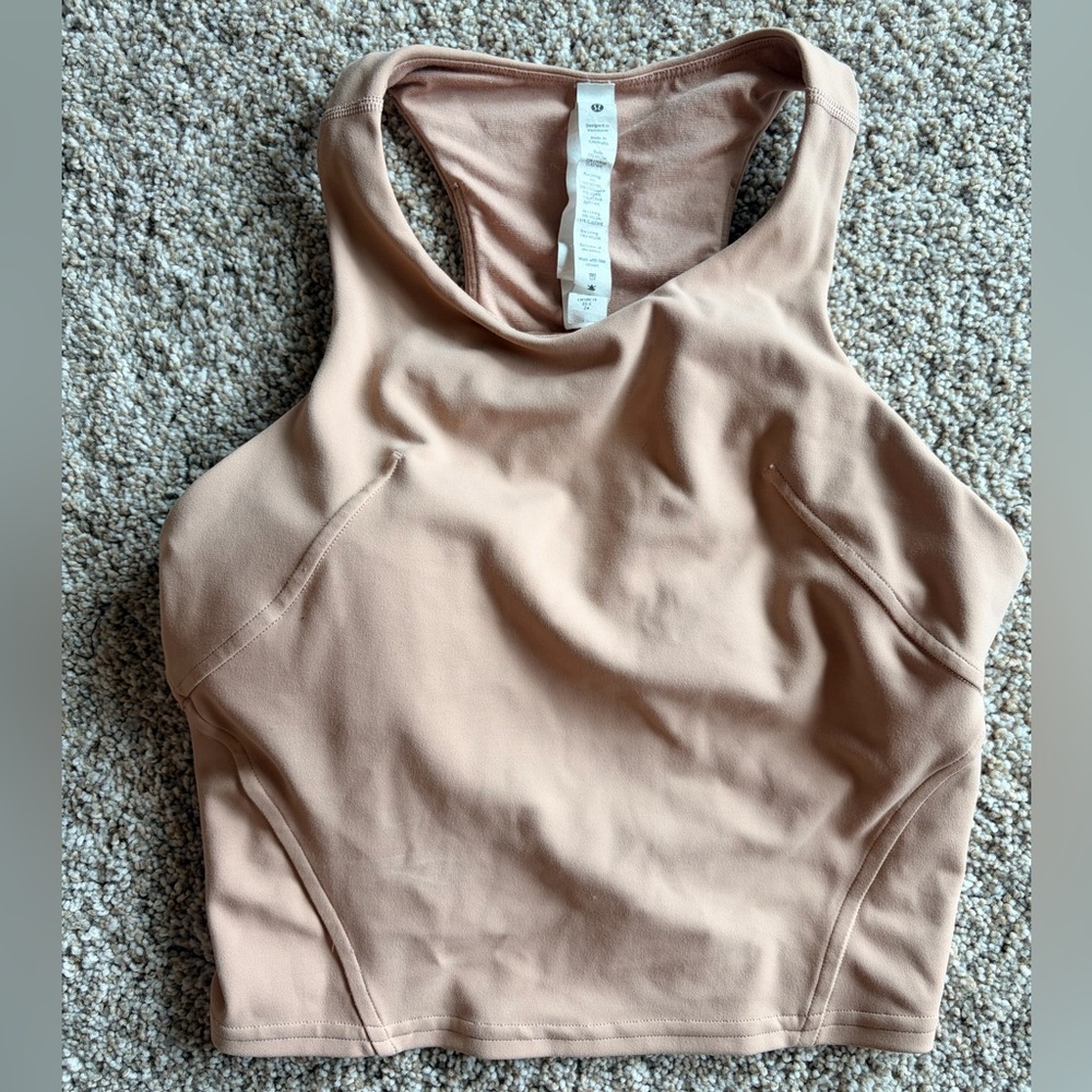 Ebb to street cropped tank top Lululemon Athletica